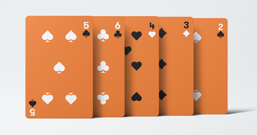 Escalera en Manos de póker - Betsson Blog