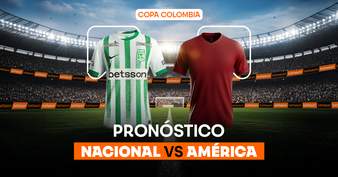 Nacional vs América pronóstico Copa Colombia Semifinal